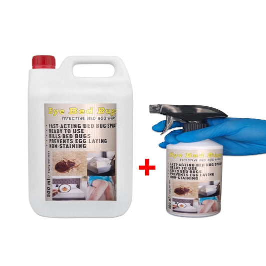 Batuutah  Bed Bug Spray - 5L + 500ml Non-Staining Long-Lasting Treatment