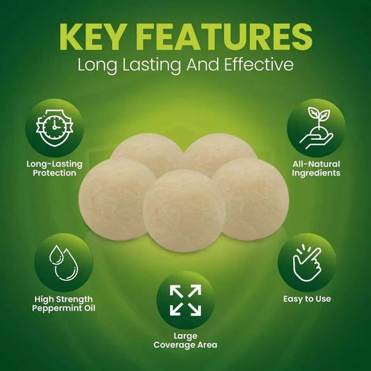 Batuutah  2 Pack Mouse Rodent Repellent Peppermint B