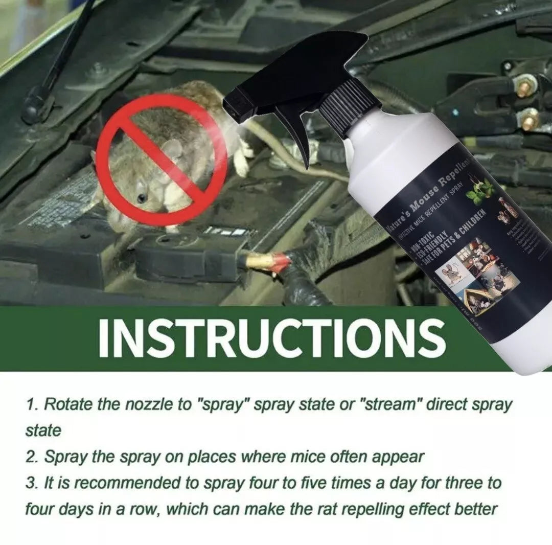 Batuutah 500ml Rat & Mouse Repellent Spray