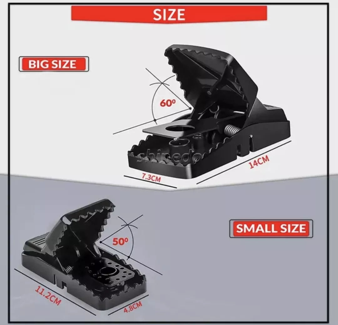 Batuutah 21cm XXL Big Rodent Trap Catcher 3 Pack