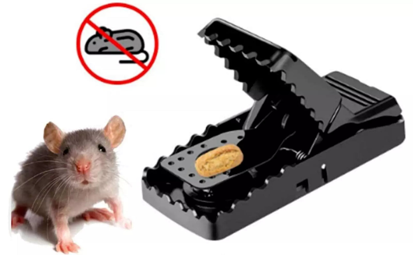 Batuutah XXL 21cm Rat Traps Instantly Rodent Snap Trap Catcher Rat Killer