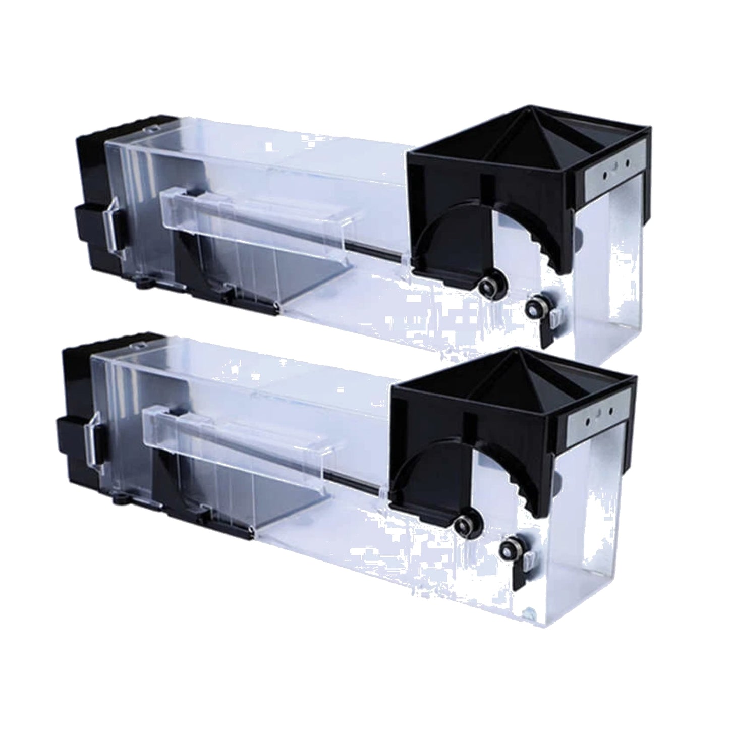 Large Humane Rat Traps Durable High Quality Transparent Pack Of 2
