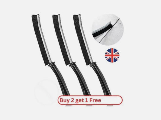 Crevice Cleaning Brush Hard Bristle Recess Household Gap Cleaning Tool Pack Of 3